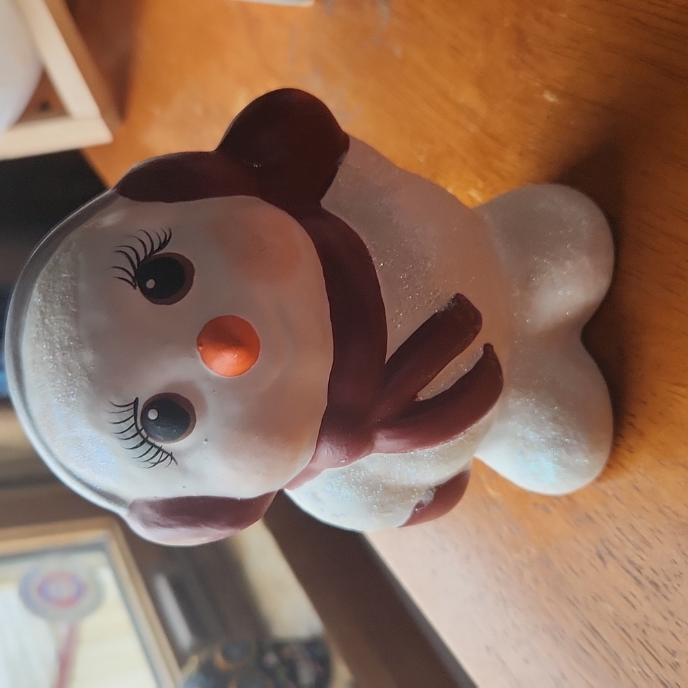 Pretty Eyed Rolly Polly Snowman